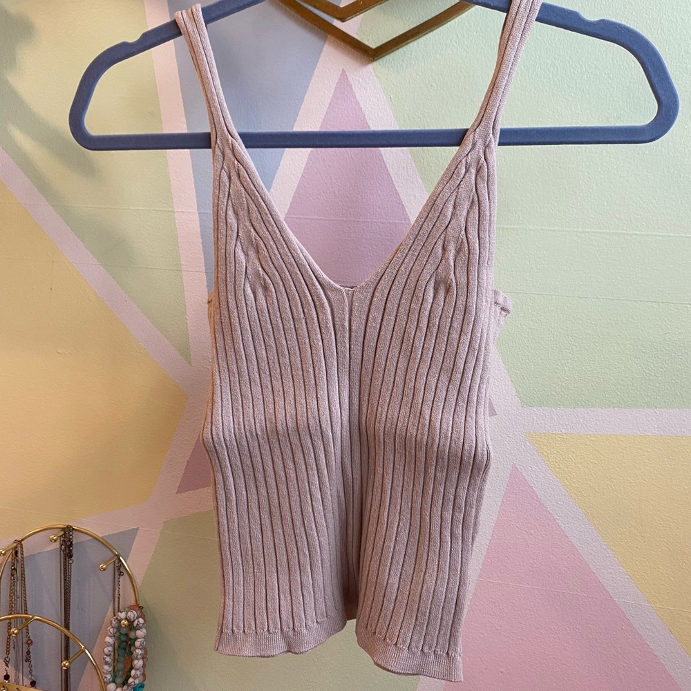 H&M Ribbed Knit Tank